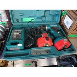 Makita cordless drill in case