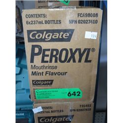 Case of Colgate Peroxyl mouth rinse - mint flavour
