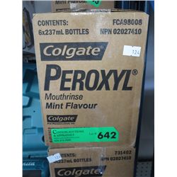 Case of Colgate Peroxyl mouth rinse - mint flavour
