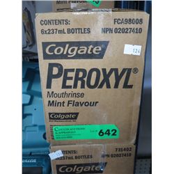 Case of Colgate Peroxyl mouth rinse - mint flavour
