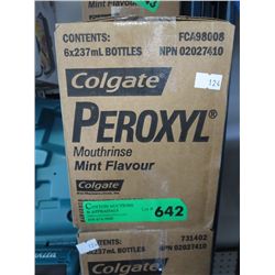 Case of Colgate Peroxyl mouth rinse - mint flavour