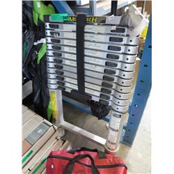 Collapsible aluminum ladder by Metaltech