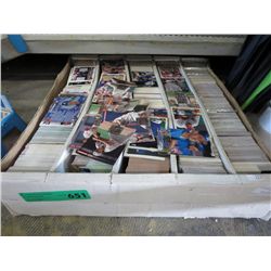 2000 Count box of sports trading cards