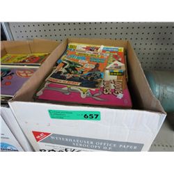 Box of vintage comic books - 1970s