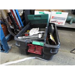 Box of miscellaneous tools