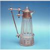 Image 1 : An Edwardian cut glass claret jug, with plated mounts £80-100...