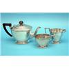 Image 1 : A 1930's plated 3 piece teaset, Makers Mappin & Webb £80-120...