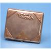 Image 1 : A Russian 84 Zolotnik cigarette case, applied with gold plaques engraved with signatures and mono...