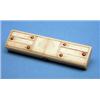 Image 1 : A George III ivory toothpick case with studded gold decoration 3.5ins £100-150...