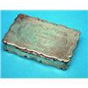 Image 1 : A Victorian silver snuff box, of rectangular form with presentation inscription 3ins £70-100...
