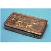 Image 1 : A 19th century Dutch silver snuff box, decorated with topers 3.25ins £100-150...