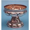 Image 1 : A George V silver pedestal bowl, of lobed circular form, Chester 1911, 11.5oz £100-150...