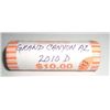 Image 1 : ROLL OF 2010-D NATIONAL PARK QUARTERS ROLL *UNCIRCULATED-GRAND CANYON,AZ* $10.00 FACE VALUE!!