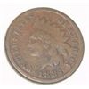 Image 1 : 1884 *RARE-KEY DATE* INDIAN HEAD PENNY RED BOOK VALUE IS $6.00+ *NICE EARLY GOOD GRADE*!!