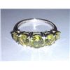 Image 1 : 2.540g Ring of Peridot 925 Sterling Silver