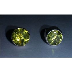 1.780g Earring of Peridot Sterling 925 Silver
