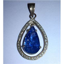 5.650g Pendant of Tanzanite Sterling 925 Silver
