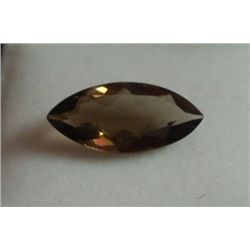 8.35 Ct Smoky Quartz Stone of Marquise Shape