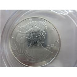 .999 solid silver Walking Liberty coin