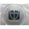 Image 1 : Medieval Knight & Shield .999 solid silver round