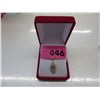 Image 2 : Ladies silver & gold pendant necklace