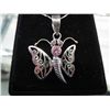 Image 1 : Custom hand crafted butterfly necklace