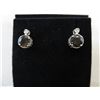 Image 1 : New earrings, Diamond & Smoky Quartz