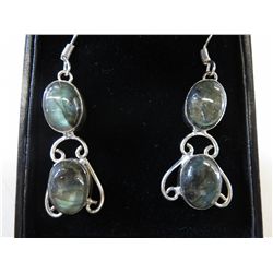 New Labradorite earrings