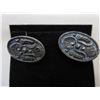 Image 1 : Unique Russian 0.800 Silver Cufflinks
