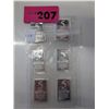Image 2 : 6 x Silver Bars, 5 grams each bar