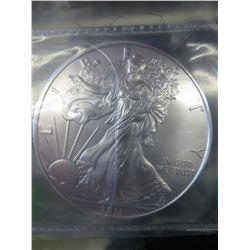 2011 Walking Lady Liberty Silver Round