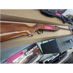 22 caliber pellet gun with wooden stock