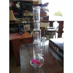Glass bong 16" tall, 5.5" base