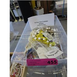 Box of approx. 70 new costume jewelry sets