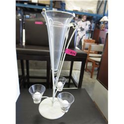 Vase and candle holder