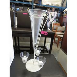 Vase and candle holder
