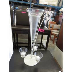 Vase and candle holder