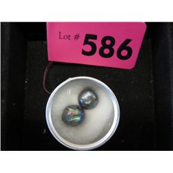 Over 10 ctw of natural Tahitian pearls