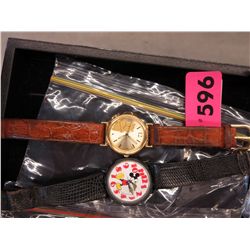 2 Disney watches - used