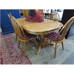 Dining table with 6 chairs