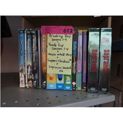 Approx 12 DVD box sets