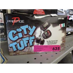 City Tuff 2 way remote start &  security system