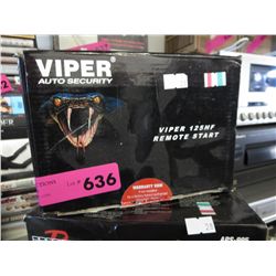 Viper Auto Security  125 HF remote start, in box