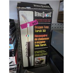 Bernzomatic oxygen tote torch kit.