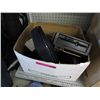 Image 1 : Box of assorted speakers