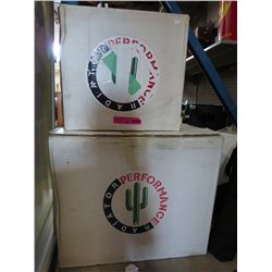 2 boxes - 1 auto fan, 1 auto rad