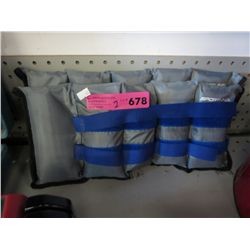 2 x 5lb ankle weights