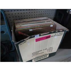 Box of 70s Rock & Roll records