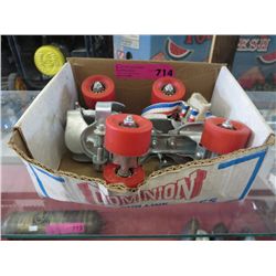 Pair of vintage Dominion Sunline roller skates