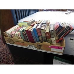 Flat of approx 20 vintage story & reading books
